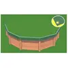 Piscineo - Bâche hiver Eco verte compatible piscine Tropic Hexa 410