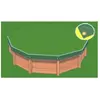 Bâche hiver Eco verte compatible piscine Tropic Octo 414