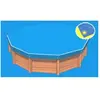 Piscineo - Bâche hiver Eco bleue compatible piscine modèle Curtis