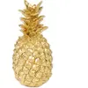 Objet décoratif - NO NAME - Ananas en résine doré - 18 cm - Blanc