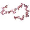 GUIRLANDE FLEURS CERISIER 1.8M ROSE