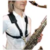 BG Harnais confort pour saxo - mousqueton métal - femme