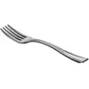 Paquet de 50 mini-Fourchettes 10cm plastique effet inox