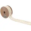 Ruban dentelle 2,5cm x 3m écru