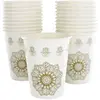 Lot de 10 GOBELETS Orientaux Or