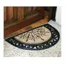 Id Mat - Tapis en coco Coral demi-lune - 45x75 cm