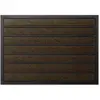 Id Mat - Tapis combi absorbant grattant marron - 40 x 60 cm