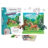 OZ INTERNATIONAL Coffret A Diamanter - 3 Chevaux Ma Petite Ecurie