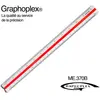 Graphoplex Cutch - Règle de réduction 1/500 à 1/2500è - 30 cm