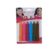 OZ International Crayons Maquillage Sans Parabène - Grim'tout - Couleurs Arc-en-ciel - Orange