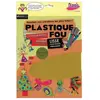 DIAM’S Plastique Fou 7 feuilles thermorétractables A4 - Or