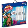 5 Feutres à dessin - Marqueurs à alcool - My Hero - Manga 1