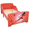 Fun house miraculous ladybug lit avec sommier a lattes 140x70 cm