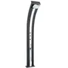 Formidra Douche solaire 40 L Dada Curve Anthracite habillage aluminium brossé -