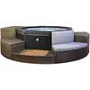 Spa Octopus NetSpa pour 4 à 6 personnes + mobilier 5 élements TU