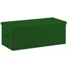 Wowsy Table basse avec rangement Terracotta - Vert foncé - Bois massif - Rectangulaire - Pliable - 96x38.5x45.5 cm