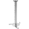 Kimex Support plafond pour vidéoprojecteur, hauteur 13- 100cm, gris 052-0500