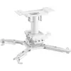 KIMEX supports plafond videoprojecteurs 052-3000 vidéoprojecteur, Hauteur 25cm, Blanc