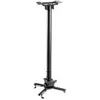 Kimex - Support plafond vidéoprojecteur, Hauteur 75-115cm, Noir