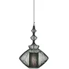 Suspension en métal noir 36cm Opium - Forestier