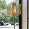 Forestier Bamboo Light lampadaire à 1 lampe blanc