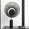 Forestier Oyster lampe à poser de designer, noire