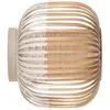 Forestier BAMBOO-Applique murale ou Plafonnier Bambou Ø27cm