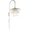 Forestier PAPILLON-Applique murale avec interrupteur Métal H47cm
