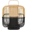 Forestier BAMBOO SQUARE-Lampe à poser Bois H56cm