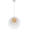 Forestier Oyster suspension de designer, blanche