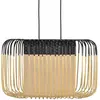 Forestier Bamboo oval S Suspension noir/naturel