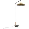 Forestier GRASS-Lampadaire Rotin / Fil d'Abaca H180cm