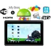 Yonis Tablette Tactile 7' Android 6.0 HD Double Caméra 48 Go Noire YONIS