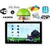 Yonis Tablette Tactile 7' Android 6.0 HD Double Caméra 24 Go Blanc YONIS