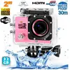 Yonis Camera Embarquée Sports Wi-Fi LCD Caisson Etanche Waterproof HD 12 Mp Rose 32Go