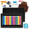 Tablette Tactile Android 6.0 7 Pouces Quad Core Dual Cam Flash Noire 72Go YONIS