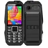 YONIS Téléphone Portable Étanche 1,8' IP68 Incassable Dual SIM Bluetooth Noir