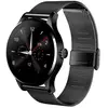 Yonis Smartwatch Android iOs Montre Connectée 1,22' Cardio Podomètre Noir