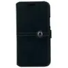 Bigben Connected Folio iPhone 11 Pro Sellier avec bouton laqué Noir Faconnable - Neuf