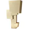 DCW Editions MAP1-Applique murale LED Laiton H33cm