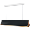 DCW Editions RESPIRO-Suspension LED Aluminium L90cm