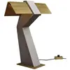 DCW Editions TAU-Lampe à poser LED avec Variateur Béton H45cm