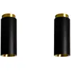 Pack duo plafonnier en acier finition noir mat 6,5cm Tobo - DCW Editio...