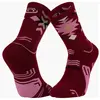 Chaussettes de trek bv sport gr haute lyocell aztec bordeaux