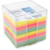 Bloc mémo Waytex 931151 700 notes multicolores 9 x 9 cm avec support p...