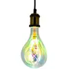 Ampoule Unicorn, filament LED, effet arc en ciel, culot E27 Xanlite