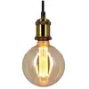 XANLITE Ampoule déco Led hologramme  Ambrée E27
