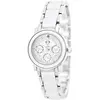 16547 So Charm Montres Montre Lila acier blanche ornée d'un véritable diamant noir