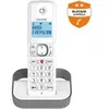 Téléphone fixe sans fil Alcatel Classic F860 Blanc Gris