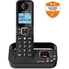 Alcatel F860 Téléphone DECT Identification de l'appelant Noir